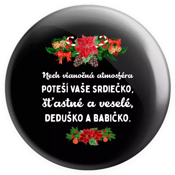 Placka Šťastné a veselé