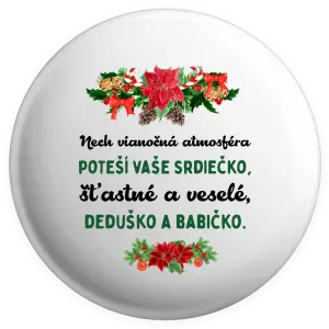 Placka Šťastné a veselé