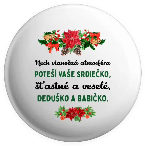 Placka Šťastné a veselé