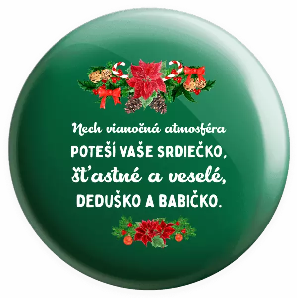 Placka Šťastné a veselé