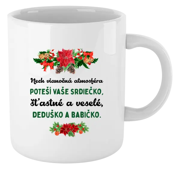 Vianočný hrnček Šťastné a veselé