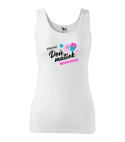 Dámske tielko Šťastný deň matiek - kvety