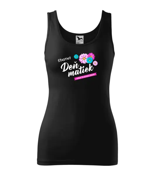 Dámske tielko Šťastný deň matiek - kvety