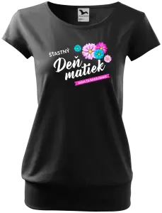 Dámske tričko Šťastný deň matiek - kvety