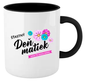 Hrnček  Šťastný deň matiek - kvety