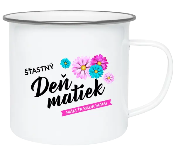 Plecháčik Šťastný deň matiek - kvety