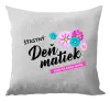 Vankúš Šťastný deň matiek - kvety