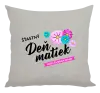 Vankúš Šťastný deň matiek - kvety
