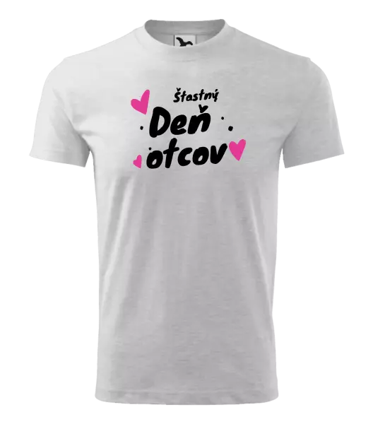 Detské tričko Šťastný deň otcov - srdce