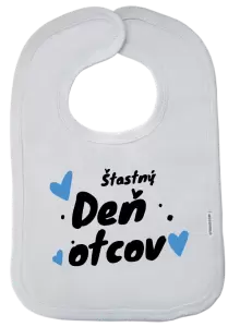 Detský podbradník Šťastný deň otcov - srdce