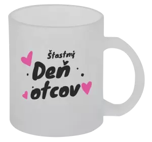 Hrnček Šťastný deň otcov - srdce