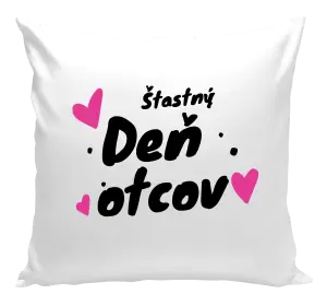 Vankúš Šťastný deň otcov - srdce