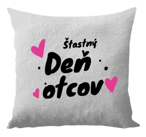 Vankúš Šťastný deň otcov - srdce