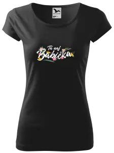 Dámske tričko Tá naj babička