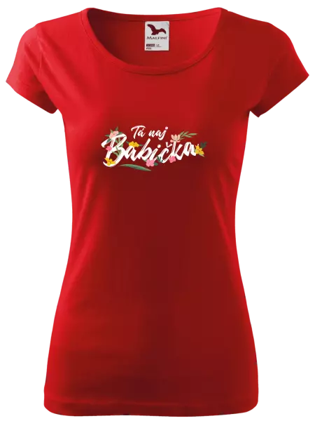 Dámske tričko Tá naj babička