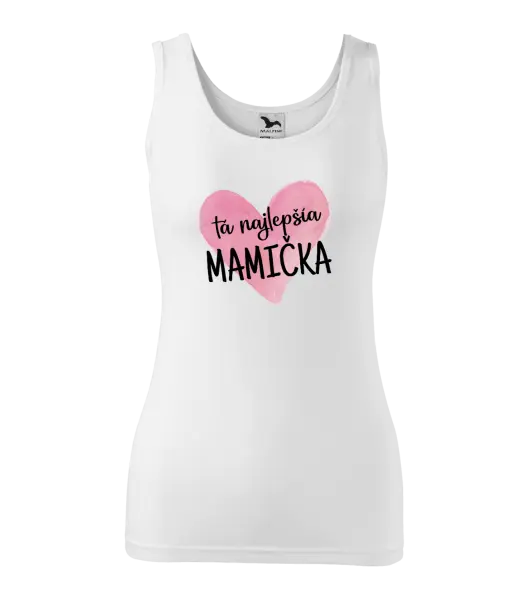 Dámske tielko Tá najlepšia mamička srdce