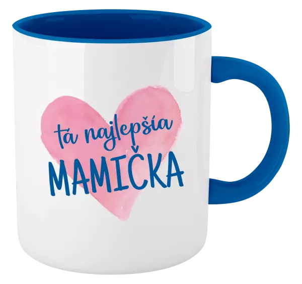 Hrnček  Tá najlepšia mamička srdce