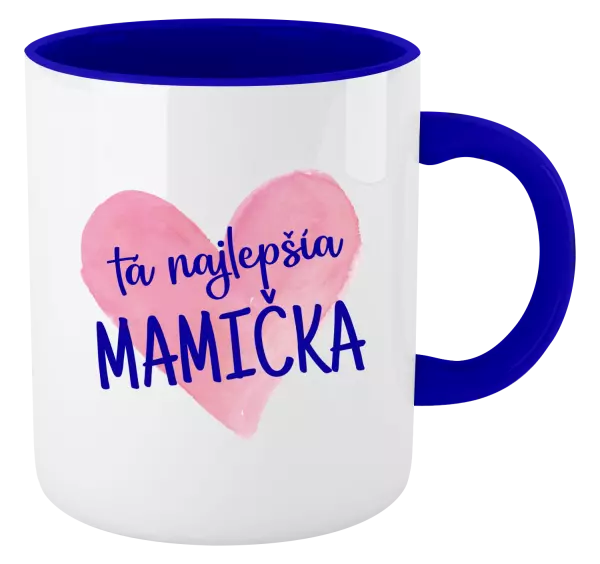 Hrnček  Tá najlepšia mamička srdce