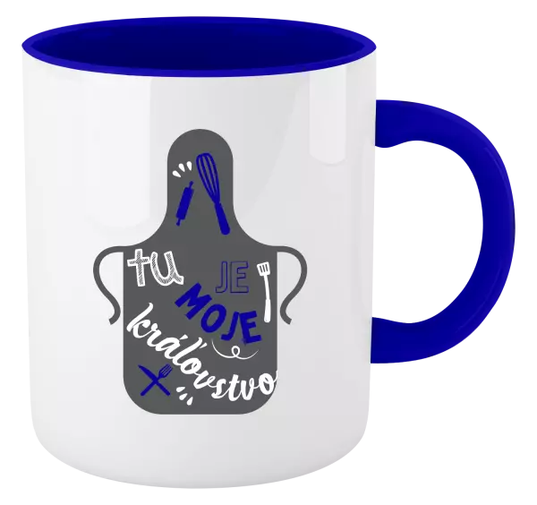 Hrnček  Tu je moje kráľovstvo - zástera