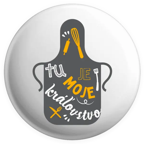 Placka Tu je moje kráľovstvo - zástera