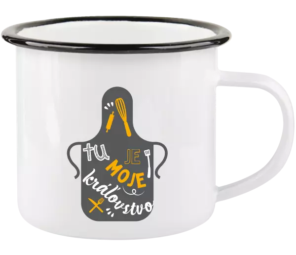 Plecháčik Tu je moje kráľovstvo - zástera