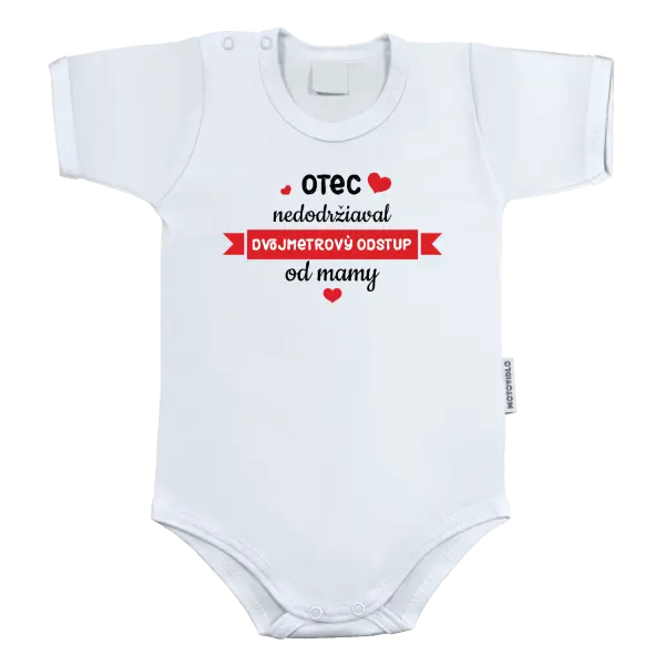 Detské body Otec nedodržiaval dvojmetrový odstup od mamy - stuha