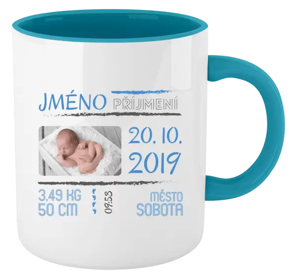 Hrnek Narození miminka 01