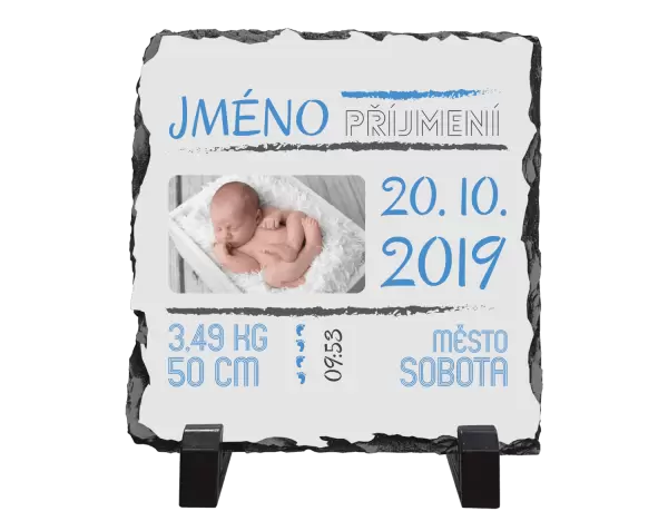 Fotokámen Narození miminka 01