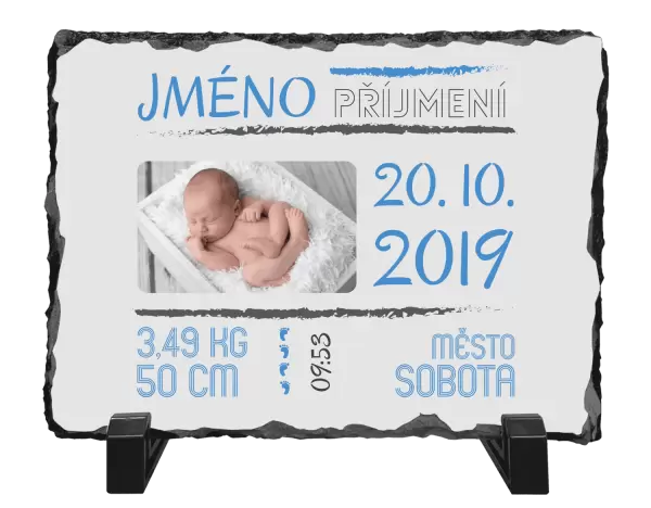 Fotokámen Narození miminka 01