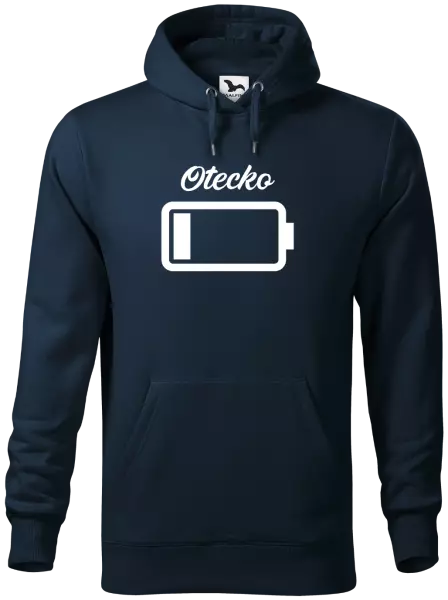 Pánska mikina Otecko - baterie