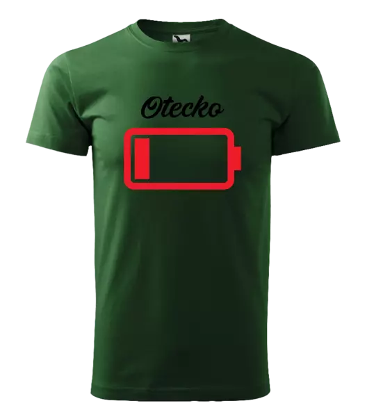 Pánske tričko Otecko - baterie