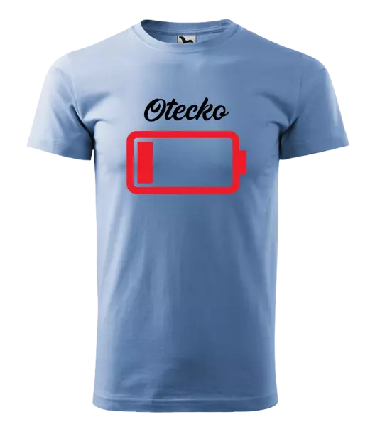 Pánske tričko Otecko - baterie