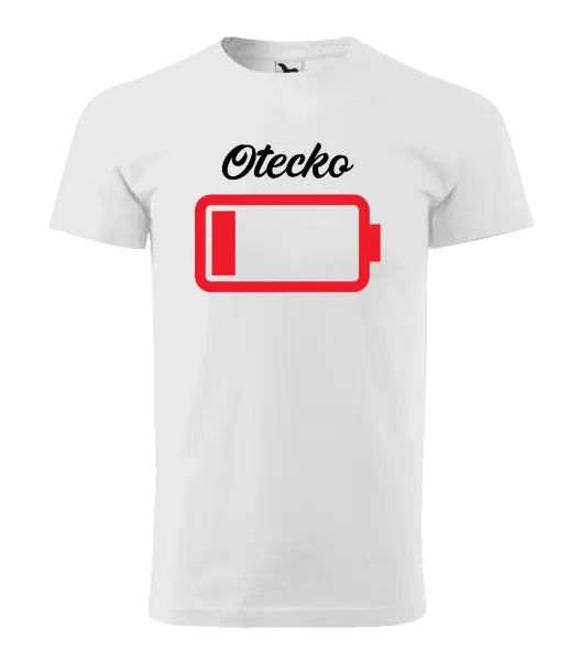 Pánske tričko Otecko - baterie