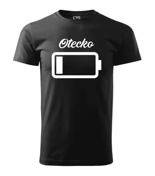 Pánske tričko Otecko - baterie