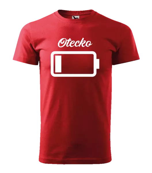Pánske tričko Otecko - baterie