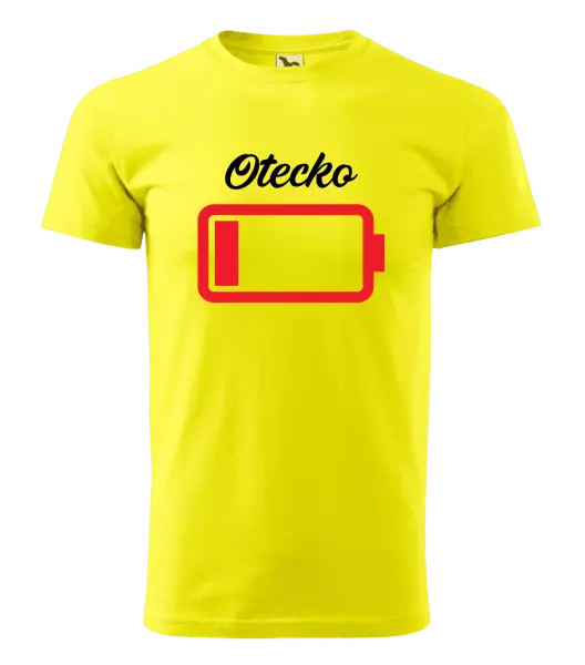 Pánske tričko Otecko - baterie