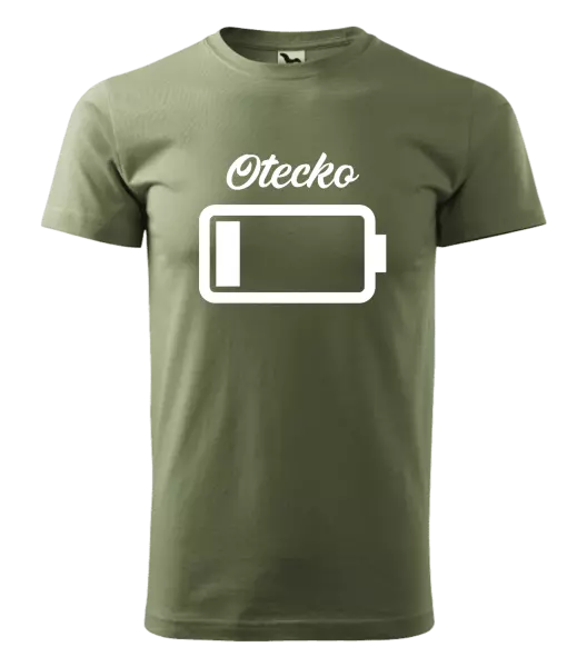 Pánske tričko Otecko - baterie