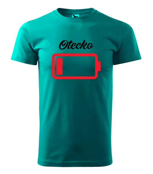 Pánske tričko Otecko - baterie