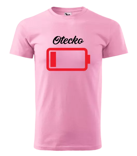 Pánske tričko Otecko - baterie