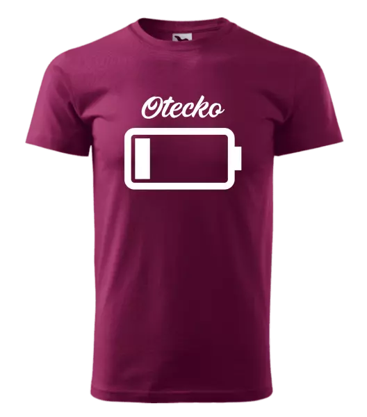 Pánske tričko Otecko - baterie