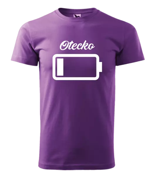 Pánske tričko Otecko - baterie