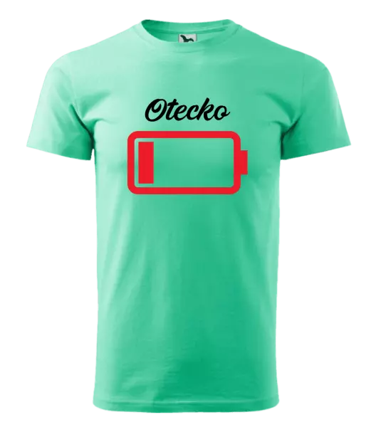 Pánske tričko Otecko - baterie