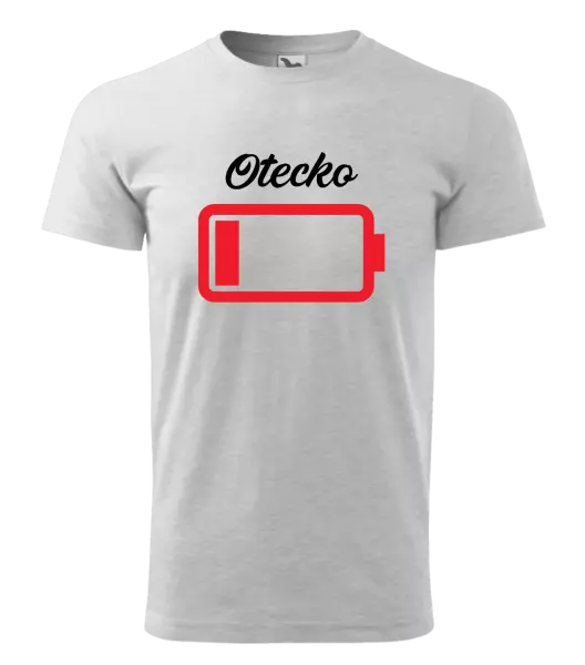 Pánske tričko Otecko - baterie