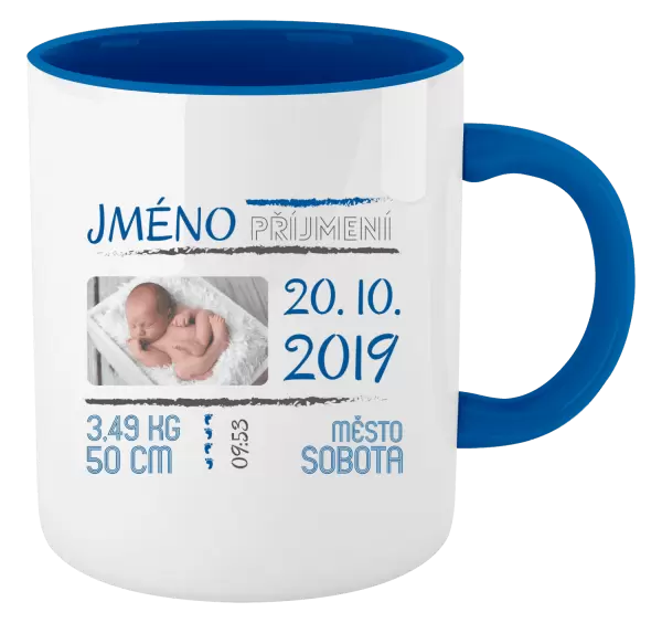 Hrnek Narození miminka 01