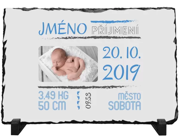 Fotokámen Narození miminka 01