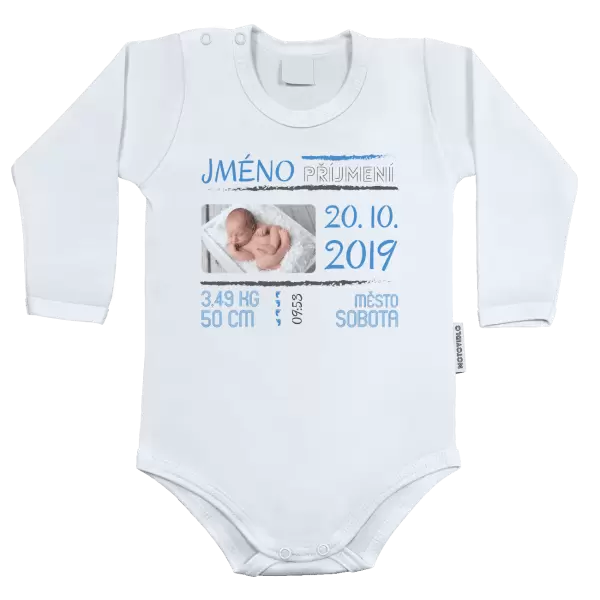 Dětské body Narození miminka 01