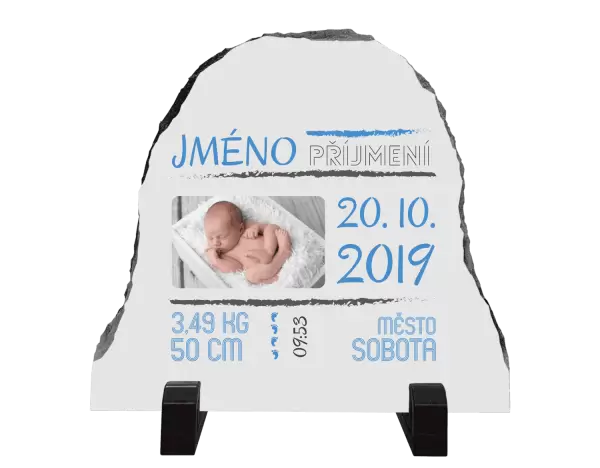 Fotokámen Narození miminka 01