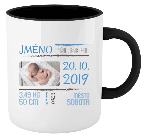 Hrnek Narození miminka 01