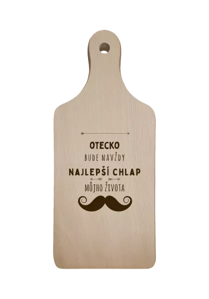 Doštička Otecko bude navždy najlepší chlap môjho života