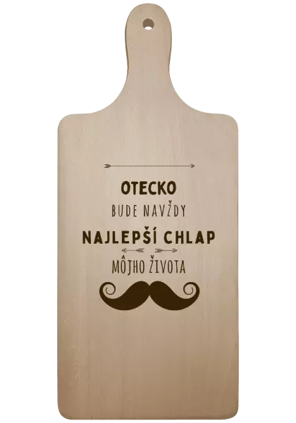Doštička Otecko bude navždy najlepší chlap môjho života